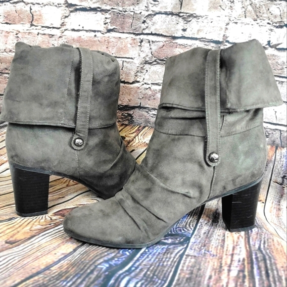 Kathy Van Zeeland Scrunchy Water Resistant Boots 8.5M - Picture 1 of 8